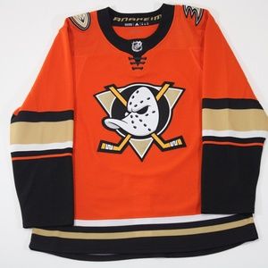Anaheim Ducks Adidas Authentic Orange Alternate 52